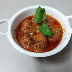 Kashmiri dum aloo A picture of Kashmiri dum aloo.