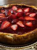 Cheesecake de Frutilla al Horno