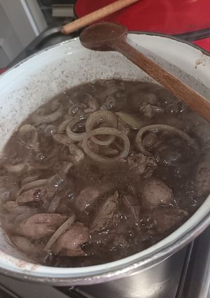 Hagymás máj recept fotója