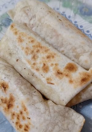 Una foto de Fajitas caseras rellenas