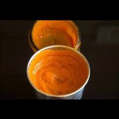A picture of Red garlic chutney.