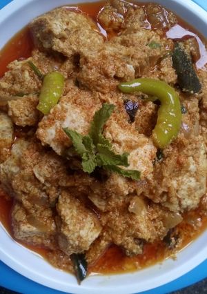 A picture of Egg junnu curry.