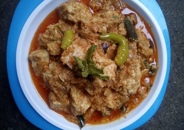 Everyday of Egg junnu curry