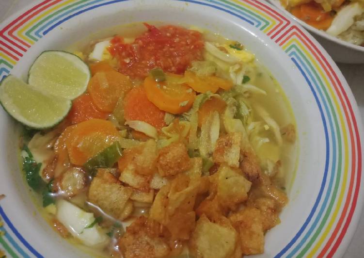 Soto ayam bening