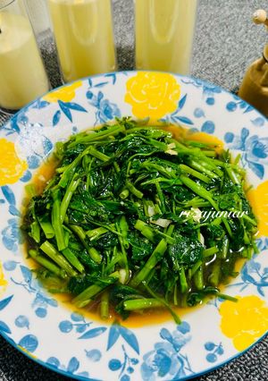 Foto resep Tumis Kangkung Satset