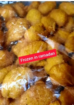 A picture of Frozen pakore.