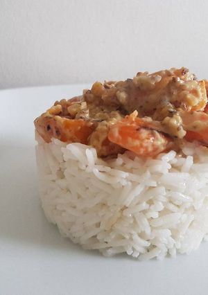 Une photo de Courge sucrine à la crème de noisette