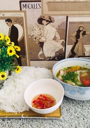 Hình của món Canh cá khoai.