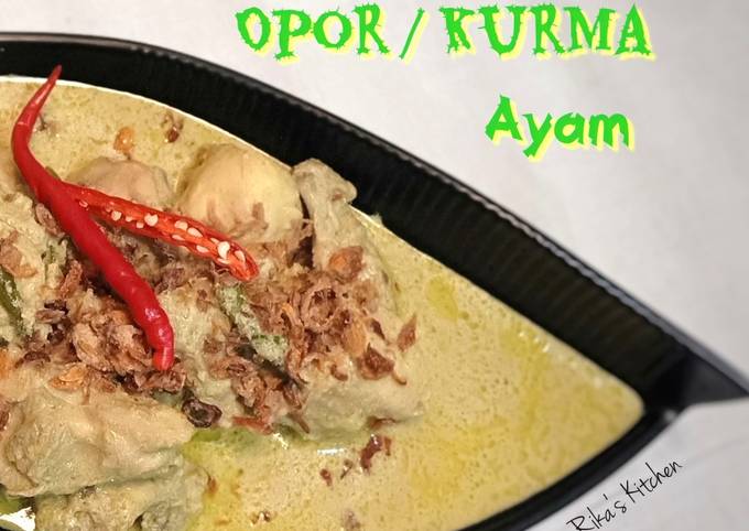 Opor / Kurma Ayam