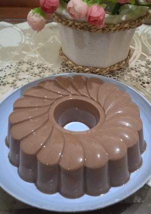 Foto resep Puding coklat susu