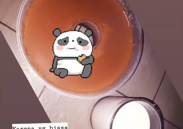 Puding gula merah