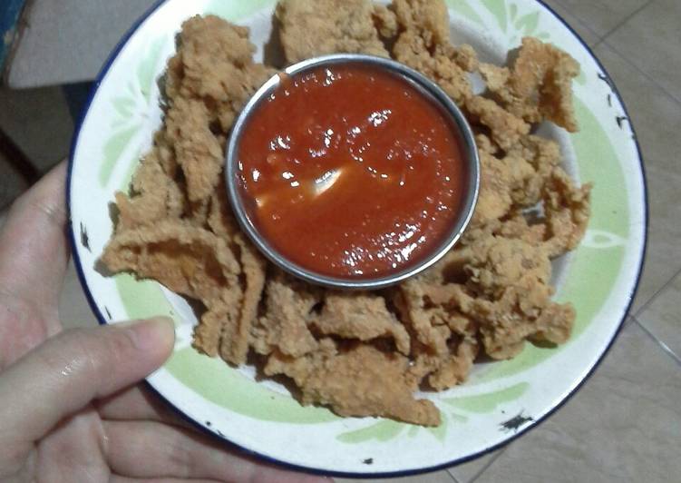 Kulit Ayam Goreng