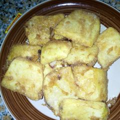 A picture of Coated yam.