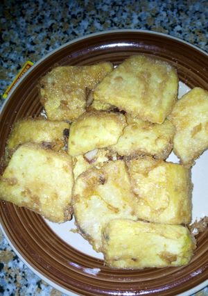 A picture of Coated yam.