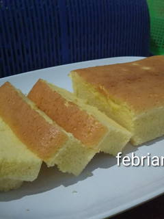 Foto resep Condensed milk cotton cake (re-cook)
