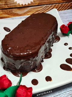 Foto resep Super Moist Steamed Chocolate Cake