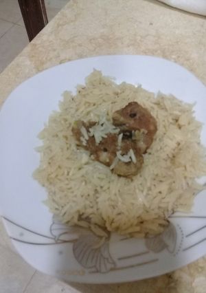 صورة لوصفة كبسه حاشى