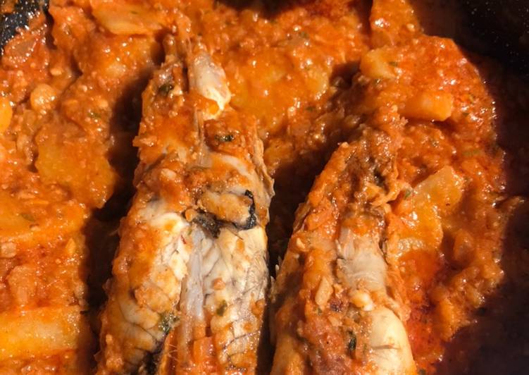 Colitas de rape a la cazuela