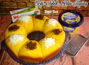 Foto resep Roti Sobek Labu Kuning (no telur)