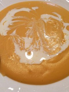 Una foto de Crema de zanahorias