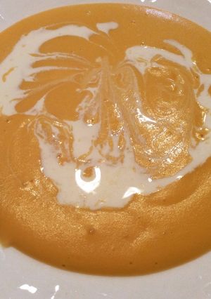 Una foto de Crema de zanahorias