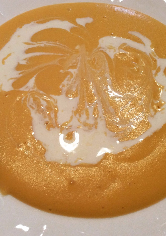 Una foto de Crema de zanahorias