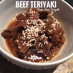Beef Teriyaki Tanpa Saos Teriyaki রেসিপির প্রধান ছবি