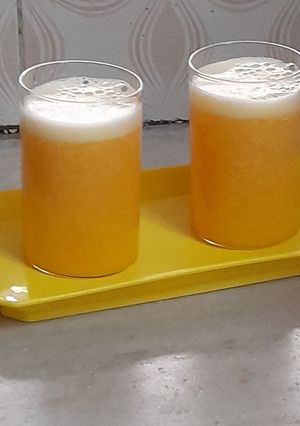 A picture of Maramari juice /Mousambi - santra juice.