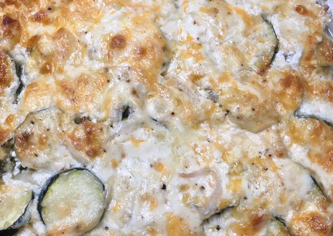 Keto Friendly Zucchini Casserole