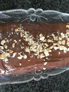 Una foto de Budín con chip de chocolate