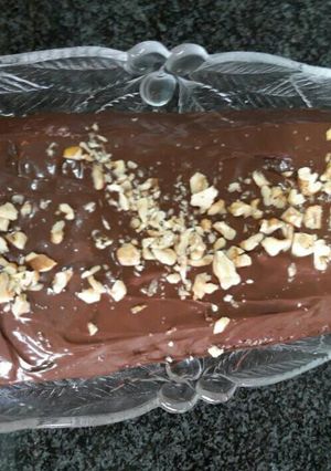 Una foto de Budín con chip de chocolate
