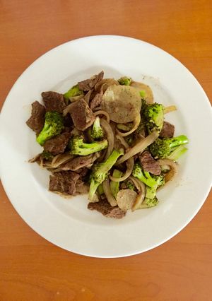 Foto resep Beef broccoli pepper