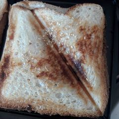 A picture of Chocolate filled sandwich.