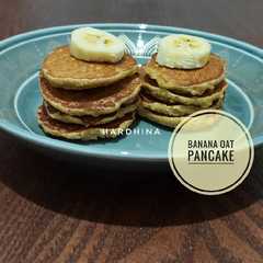 รูปของ Banana Oat Pancake