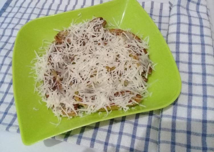 Pisang bakar teflon