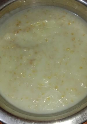 A picture of Milk porridge.
