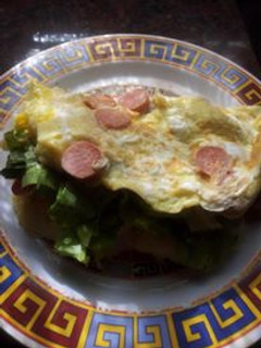 Una foto de Omelet  relleno