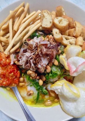 Foto resep Bubur Ayam Kuah Kuning