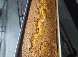 Una foto de Queque de zanahoria en licuadora 😋😋👌