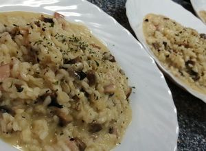 Foto principal de Risotto de Champiñones 🍄 y Bacon🥓