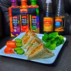 Chicken Tikka sandwich A picture of Chicken Tikka sandwich.
