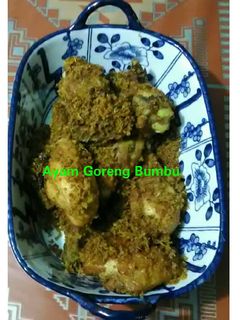 Foto resep Ayam Goreng Bumbu Serundeng