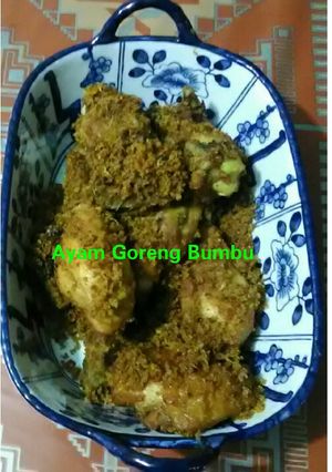 Foto resep Ayam Goreng Bumbu Serundeng