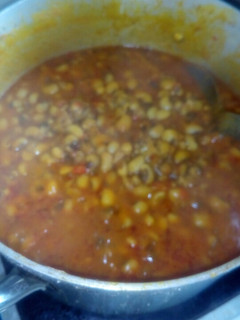 A picture of Beans with a difference.