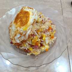 A picture of Nasi Goreng Mentega.