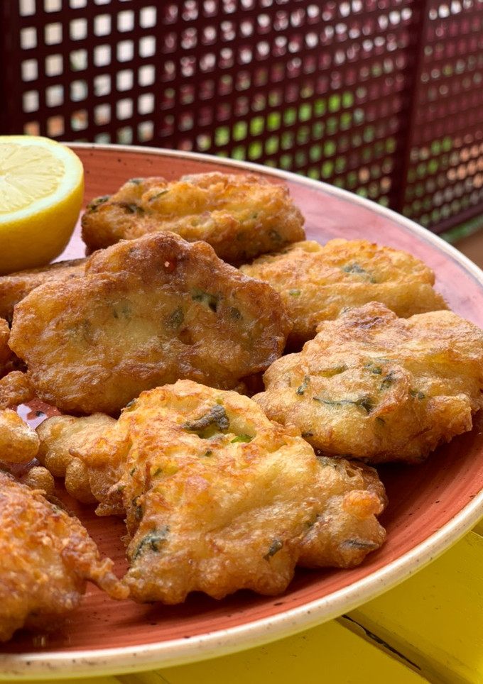 Una foto de Buñuelos de bacalao