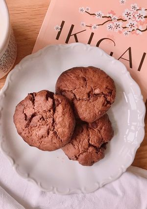 Hình của món 💚 Bánh Brownie Cookies & Hạt Sô Cô La Đen.