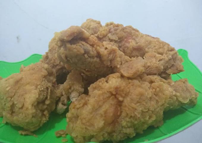 Ayam tepung ala KFC