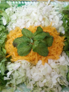 Una foto de Ensalada mixta fresca para acompañar