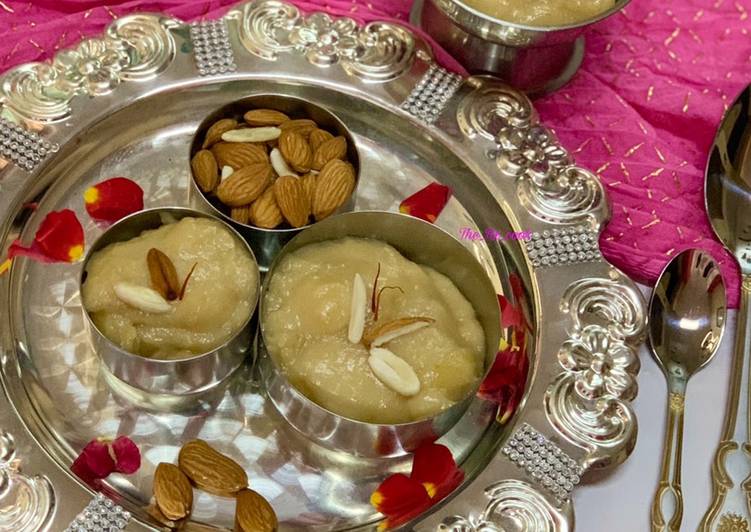 How to Prepare Perfect Badam ka sheera badam halwa